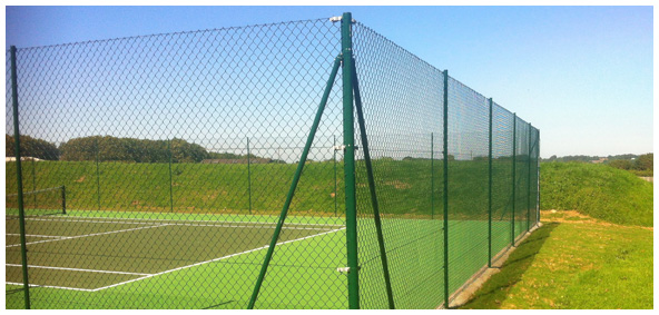 Tennis court fencing - Sovereign Sports